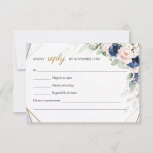 Trendig flottan och Blommigten Faux Guld Greenery OSA Kort
