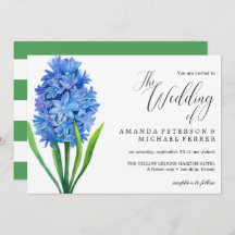 Trendig Flower Blue Hydrangea rustic bröllop