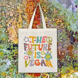 Trendig Flowers Retro Vegan Tygkasse