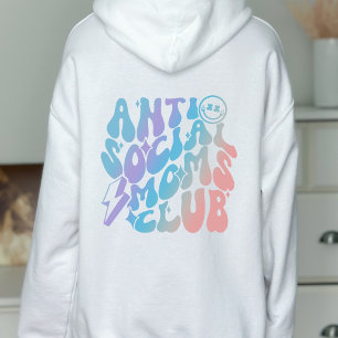 Trendig för Klubben Anti-Social Mammor,  Gift T Shirt