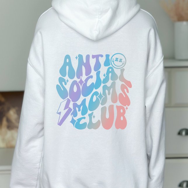 Trendig för Klubben Anti-Social Mammor,  Gift T Shirt (Skapare uppladdad)