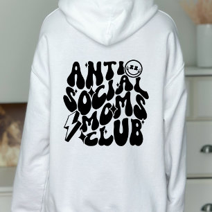 Trendig för Klubben Anti-Social Mammor, Gift T Shirt