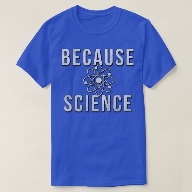 Trendig för Science Atom Icon Premium T Shirt (Design framsida)