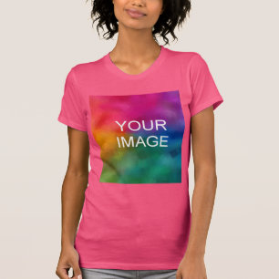 Trendig Fuchsia Modern Elegant Mall T Shirt
