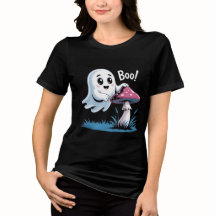 Trendig Ghost T-Shirt - Funny Halloween Graphic Te
