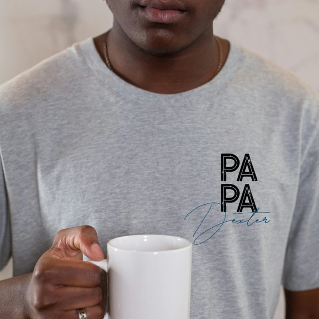 Trendig Gift för enskilda personer i Pappa Personl T Shirt (Skapare uppladdad)