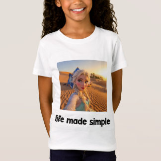 Trendig Girls T-Shirt | Cute och Comfortet Varje d