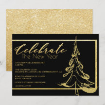 Trendig, Glitter, Julgran, nya året Party