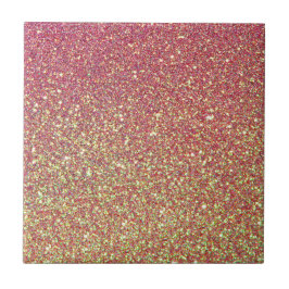 Trendig Gnistra Glitter Mönster Kakelplatta