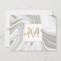 Trendig gnistra Marble namn, glitter