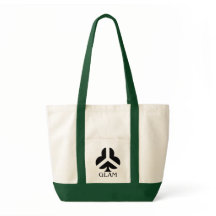 Trendig grafik Tote-väska med unik design