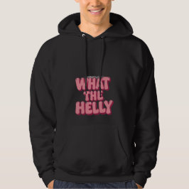 Trendig grafisk hoodie