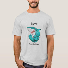 Trendig grafisk t-shirt | Stilig ledig t-shirt för