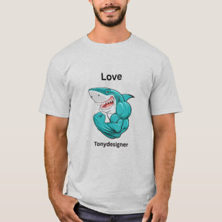 Trendig grafisk t-shirt | Stilig ledig t-shirt för