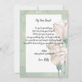 trendig Greenere blir min bridesmedalinbjudan Inbjudningar