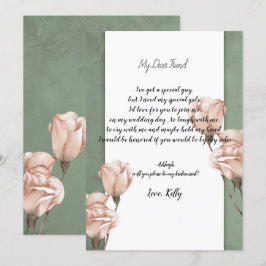 trendig Greenere blir min bridesmedalinbjudan Inbjudningar