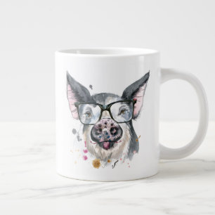 Trendig Gris Jumbo Mugg