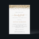 Trendig Guld Glitter tjugoförsta Födelsedagsfesten Inbjudningar<br><div class="desc">Trendiget Guld Glitter 20 första Födelsedagsfesten. Glam stil för er 21:a, med en gräns av Faux guld glitter överst på vardera sidan, och 2:a är i ett handskript för stil. Anpassa texten till dina egna detaljer. Du kan också ändra färg och bakgrund genom att anpassa ytterligare alternativ om du vill....</div>