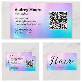 Trendig Hair Salon Hair Stylist Beauty Salon Visitkort