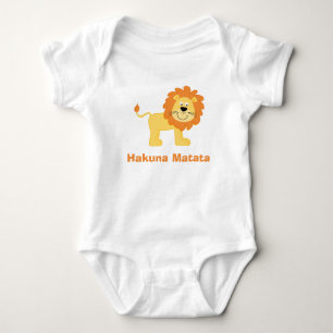 Trendig Hakuna Matata Lejon T Shirt