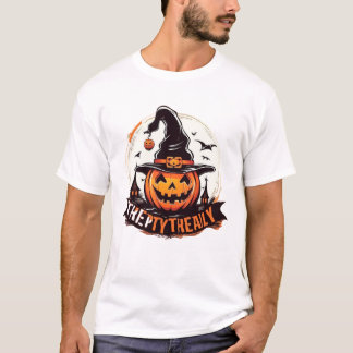 Trendig Halloween-dagarsdiagram och grafik t-farty T Shirt