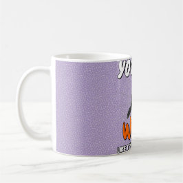 Trendig Halloween Witchy Quote Kaffemugg