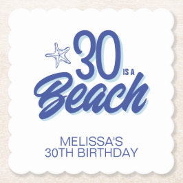 Trendig Hand plockade Doodle 30 är en fågeldag Underlägg Papper