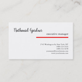 Trendig Handskrift med oformaterat Kreativ Modern  Visitkort