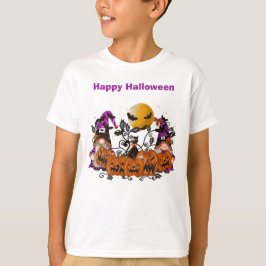 Trendig Happy halloween Gnome Boy T Shirt