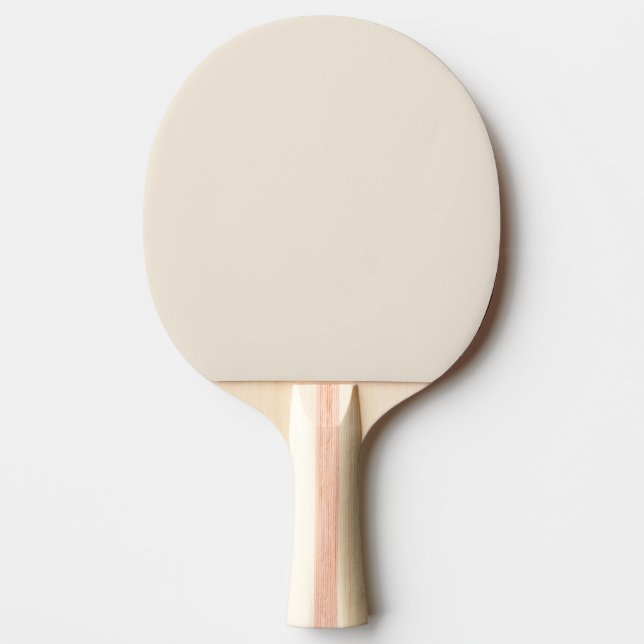 Trendig Havregrynsbeige - Pingisracket (Framsidan)
