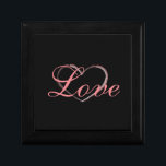Trendig Heart Grått Calligraphy Kärlek Bröllop Minnesask<br><div class="desc">Du kan enkelt byta typsnitt och färg. Du kan också lägga till logotypen och bakgrundsbilden som du vill.</div>