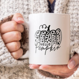 Trendig Hej Pumpa Kaffemugg