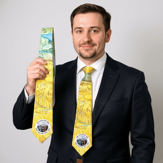 Trendig Helgdag Gift Anpassningsbar Photo Text Nec Slips (custom photo neck tie )