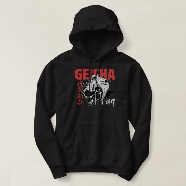 Trendig hoodie med unik stil (Design framsida)