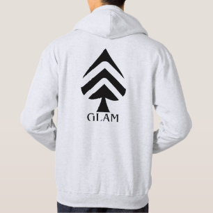 Trendig hoodie med unikt stil