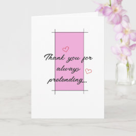 Trendig Humor Shopping Joke Funny Valentines day Kort