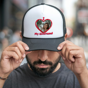 Trendig I Kärlek - min flickvän Red Heart Anpassni Keps