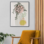 Trendig i mitten av århundradet för Boho Home Deco Canvastryck<br><div class="desc">Den här bohemiska bilden stil är ett vackert och drömt tillägg till vilket rum som helst. Den här utskriften har mjuka,  eterska toner och en mystisk vib och är en perfekt för att skapa en god och avslappnande atmosfär.</div>
