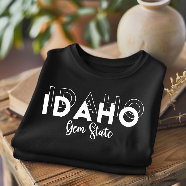 Trendig Idaho Gem State T-Shirt (Skapare uppladdad)