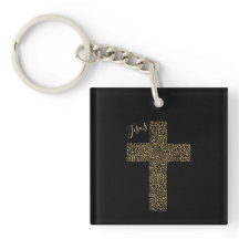 Trendig Jesus Guld Kor Black