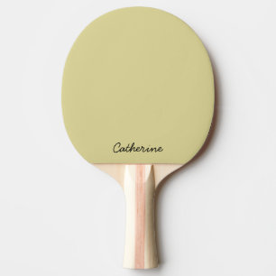 Trendig jordnära gul anpassad ping pong-paddle pingisracket