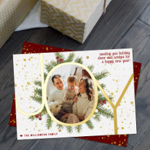 Trendig Joy Gräs Boughs and God Jul Photo Real