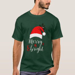 Trendig Jul - Merry & Bright Festive Vibes T Shirt