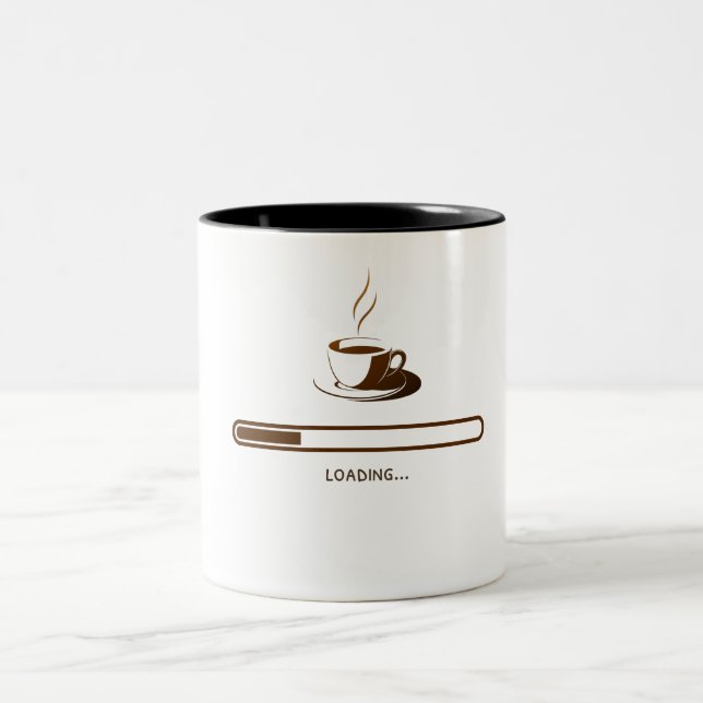 Trendig kaffemugg Perfekt present till kaffefanati (Center)