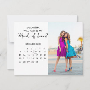 Trendig kalender med eget foto - förfrågan till br inbjudningar