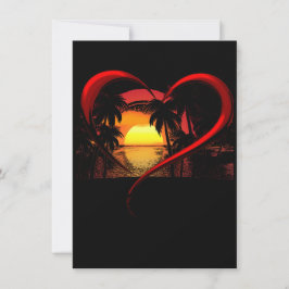 Trendig kärlek Alla hjärtans dag   Julkort