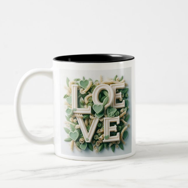 Trendig Kärlek Mugg/Kaffe Mugg (Vänster)
