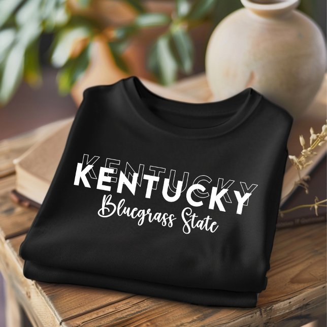 Trendig Kentucky Bluegrass State T-Shirt (Skapare uppladdad)