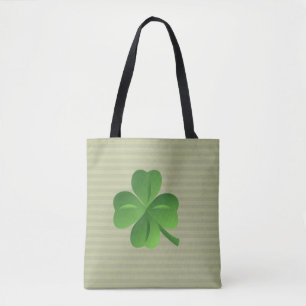 Trendig Klassisk Irländsk Lycklig Shamrock Tygkasse