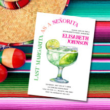 Trendig Last Margarita som Señorita Bachelorette